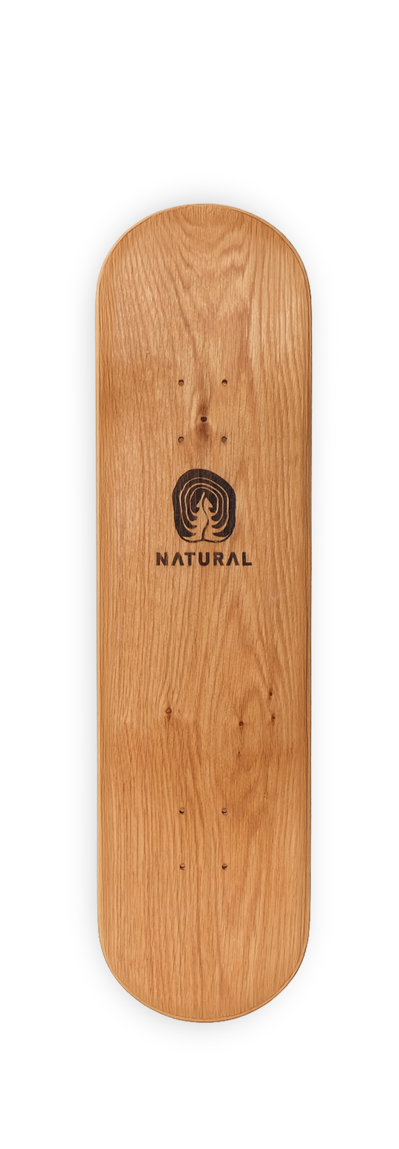 Natural Deck Skateboard